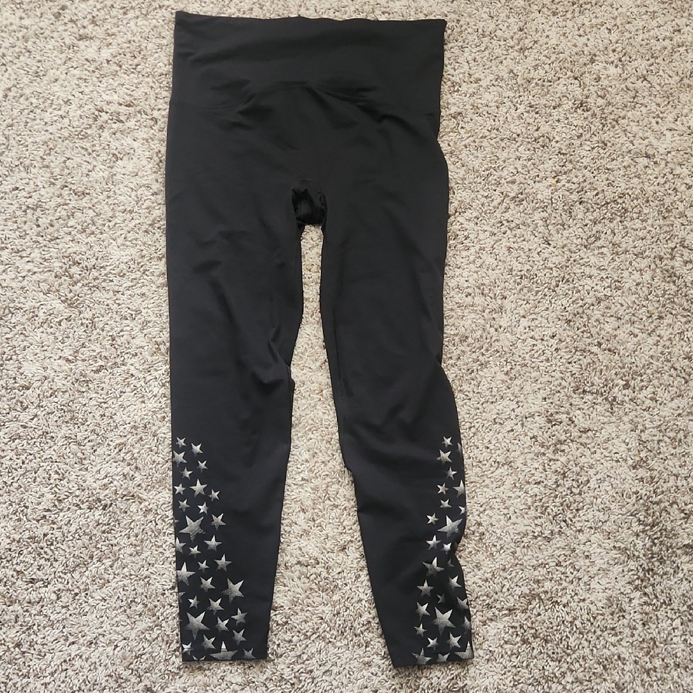 SPANX Tights with Silver Star Accents